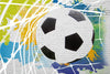 Soccer Ball Graffiti Wallpaper: Boy&