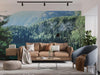 Mountain Lake Peel and Stick Wallpaper Mural: Nature Landscape Wall Art