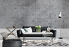 Gray Concrete Look Wallpaper: Modern Peel and Stick Wallpaper