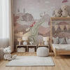Elephant & Friends Wallpaper Mural, Kids Room Decor